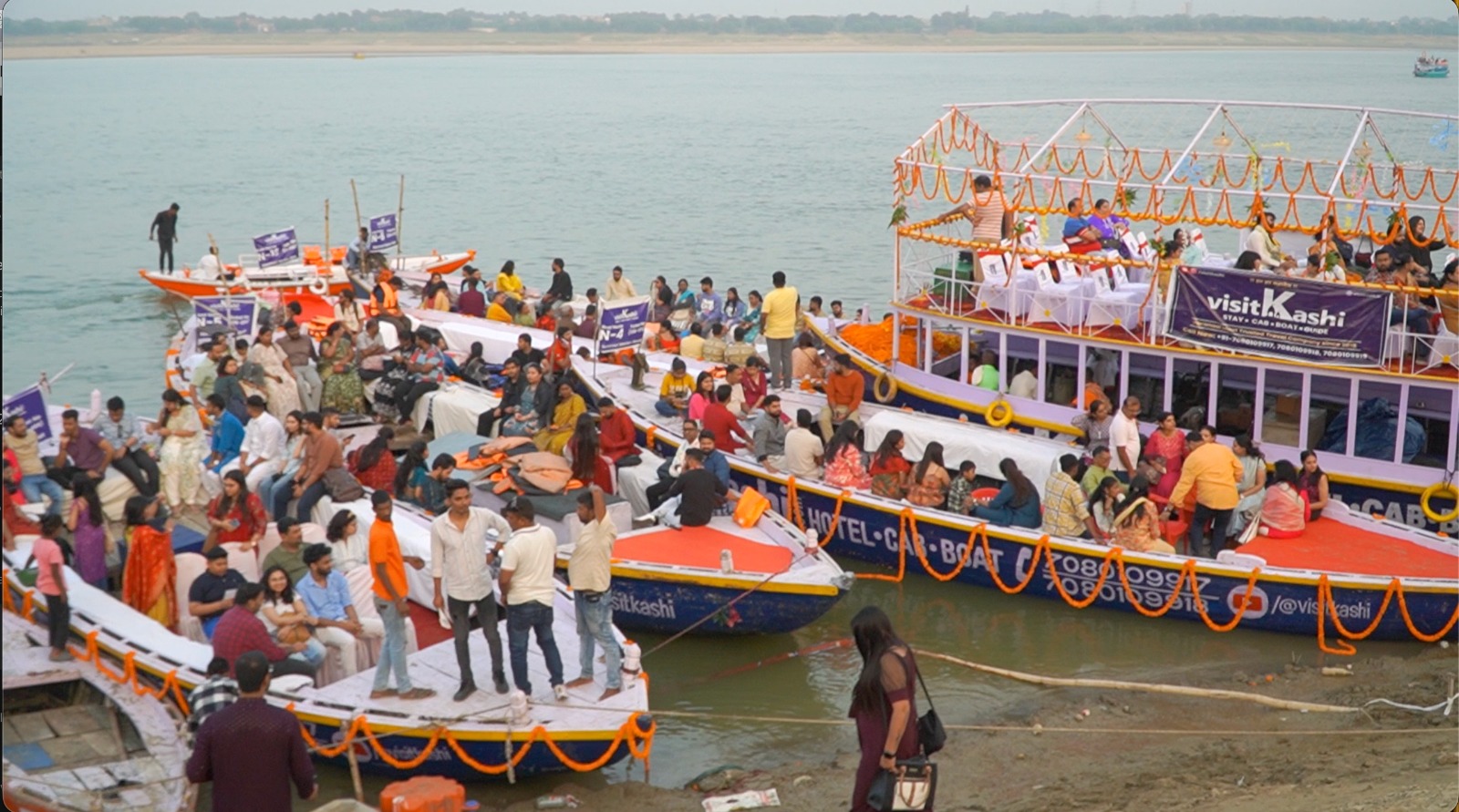 Dev Diwali Varanasi festival moment