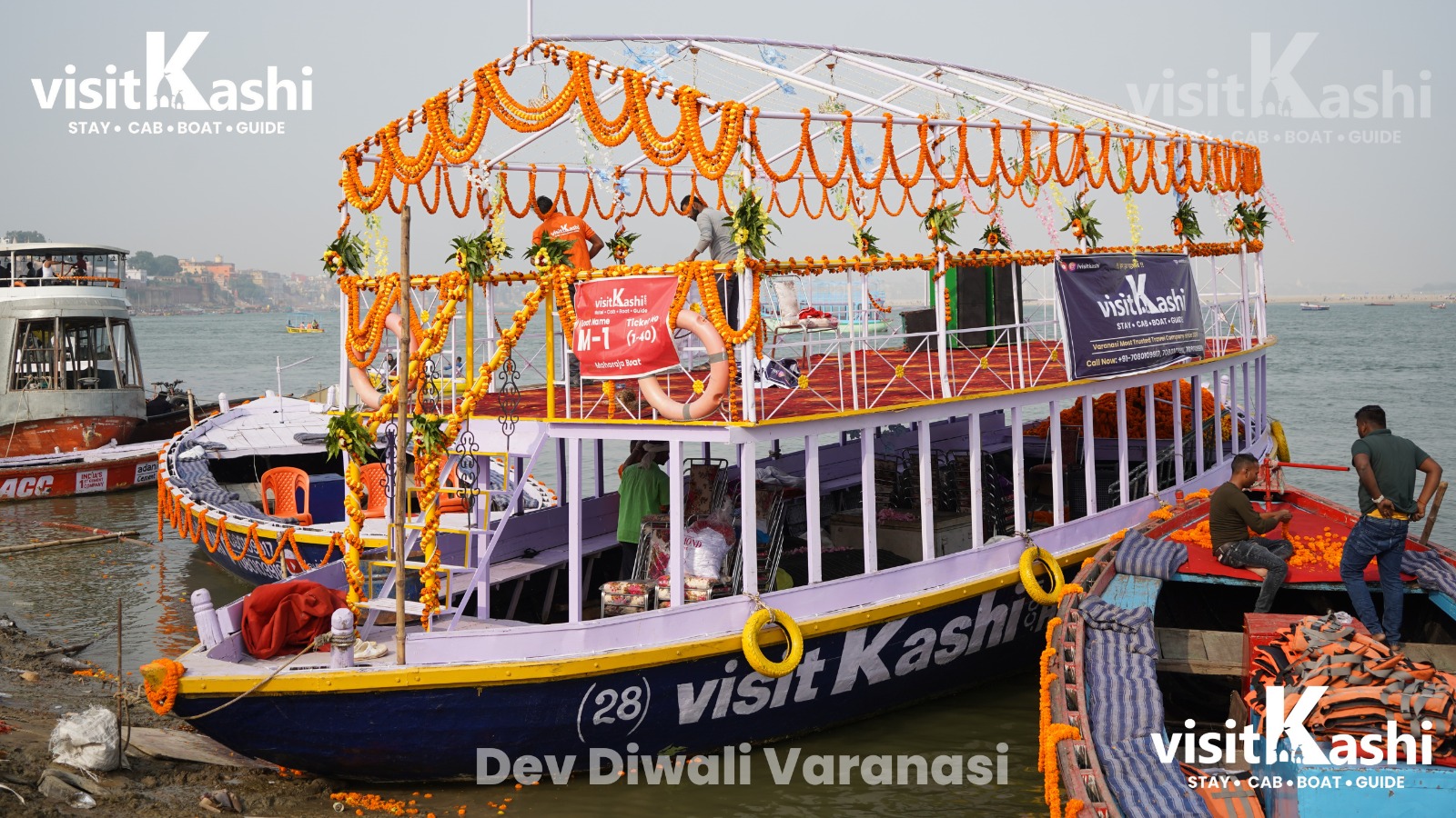 Dev Diwali Varanasi festival moment